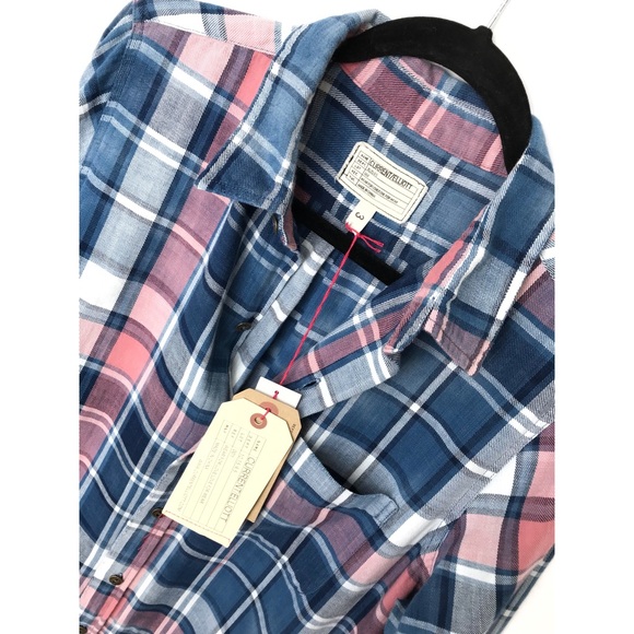 CURRENT/ELLIOTT The Long Shirt Dress | Multi - Picture 5 of 5